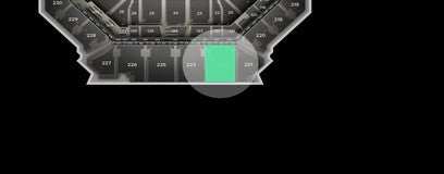 Seat view from Upper