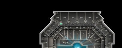 Seat view from Suite