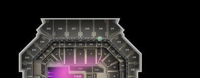 Seat view from The Row