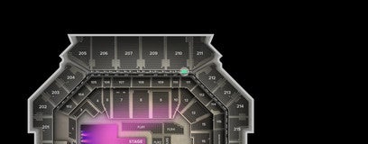 Seat view from The Row