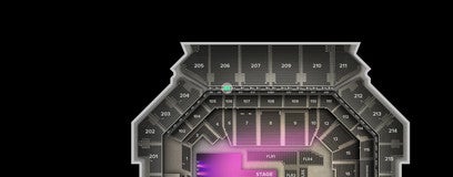 Seat view from The Row