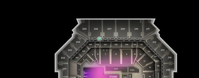 Seat view from The Row