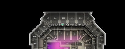 Seat view from The Row