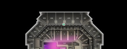 Seat view from The Row