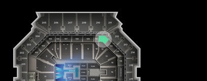 Seat view from Middle