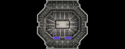 Seat view from Middle Sideline
