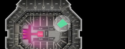 Seat view from Lower