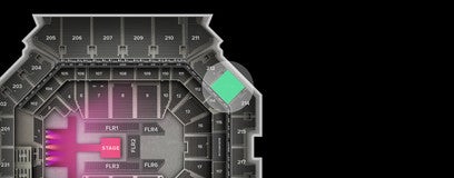 Seat view from Upper