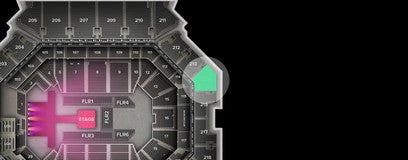 Seat view from Upper