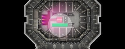 Seat view from Floor