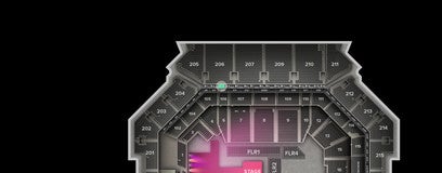 Seat view from The Row