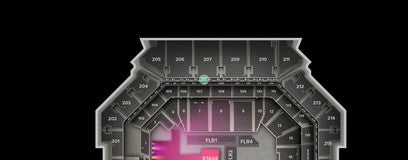 Seat view from The Row