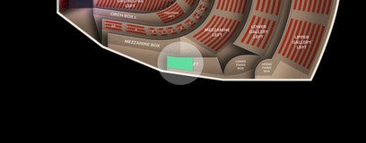 Seat view from Lower Gallery