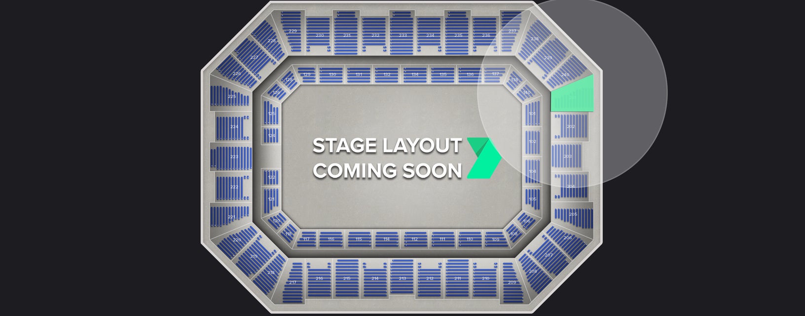 Seat view from Middle