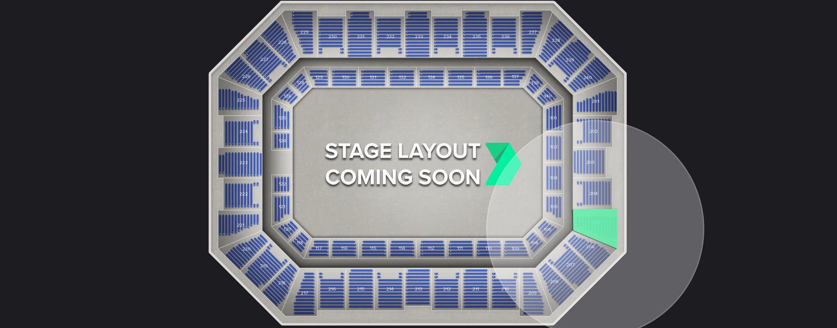 Seat view from Middle