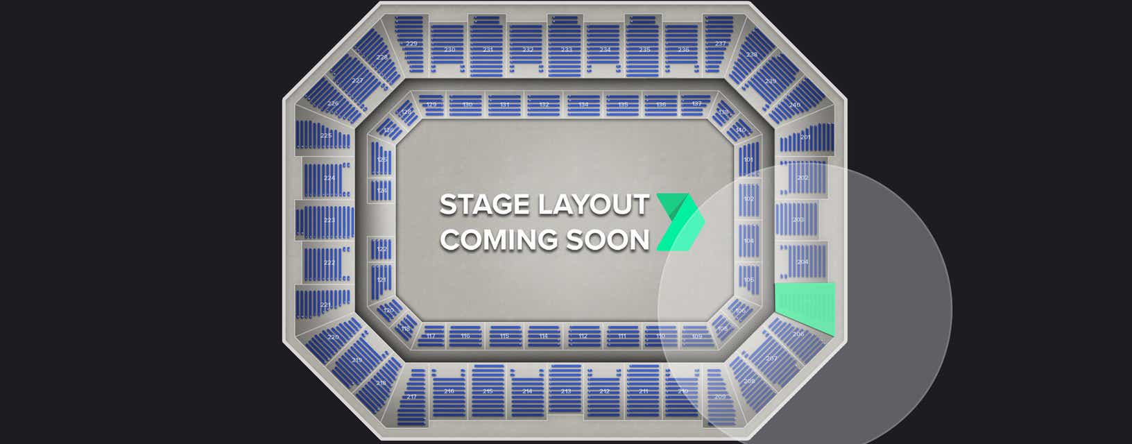 Seat view from Middle