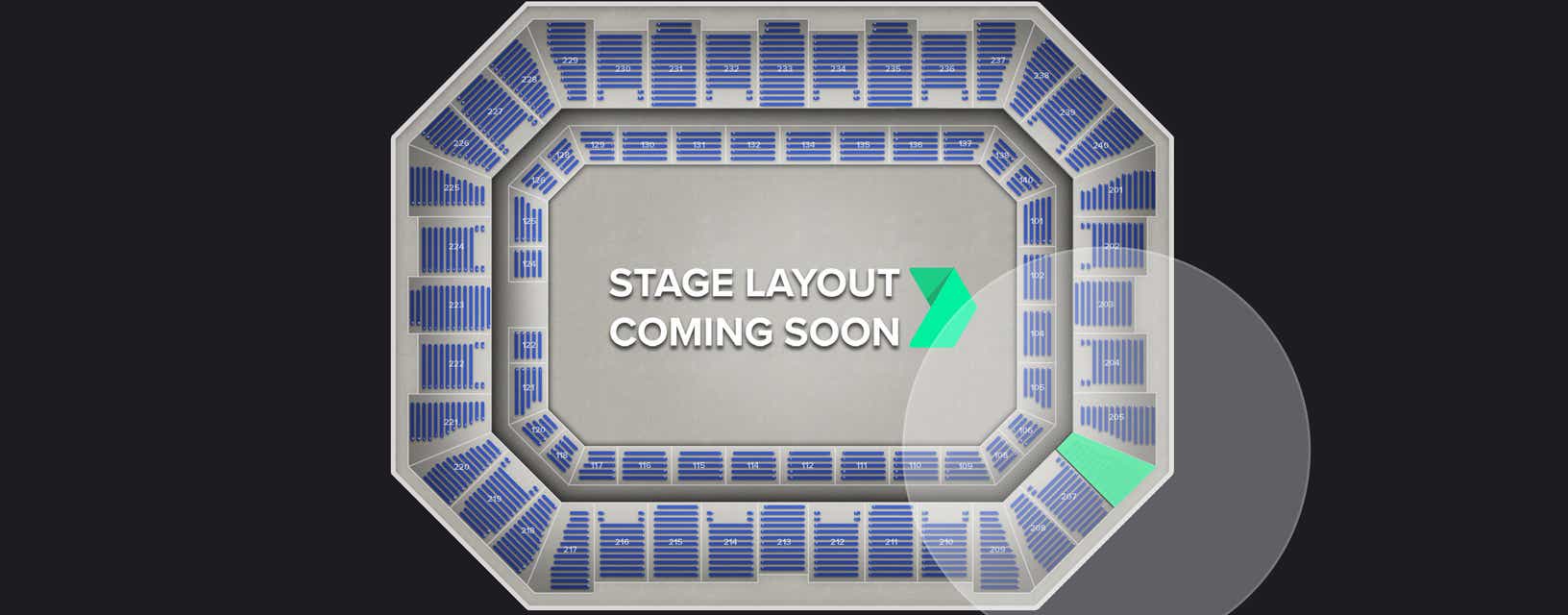 Seat view from Middle