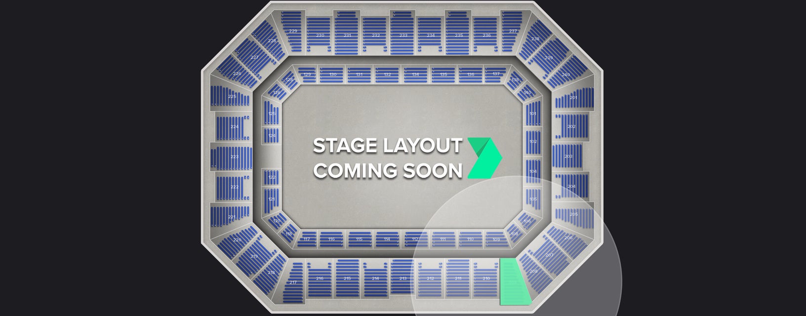 Seat view from Middle