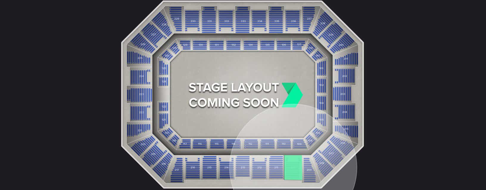Seat view from Middle