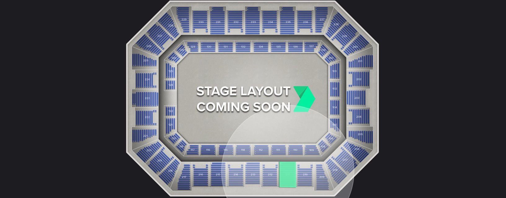 Seat view from Middle
