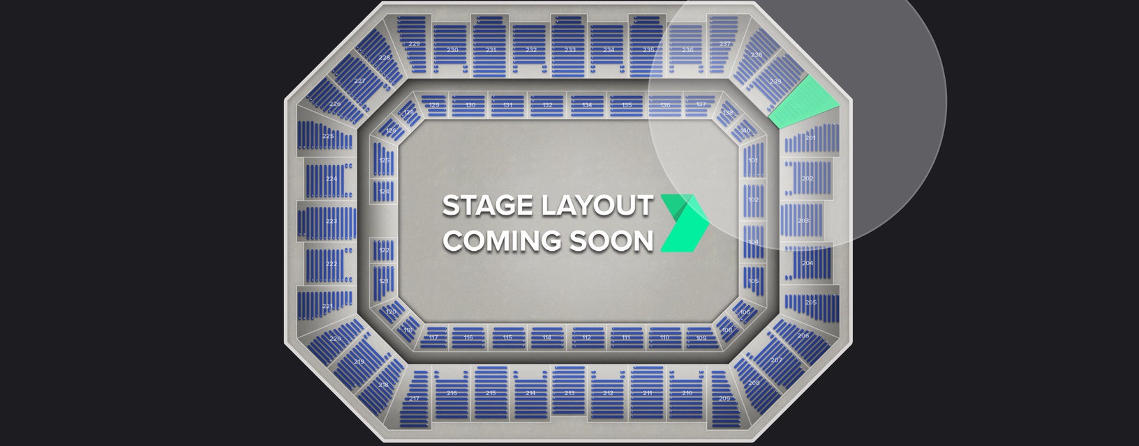 Seat view from Middle