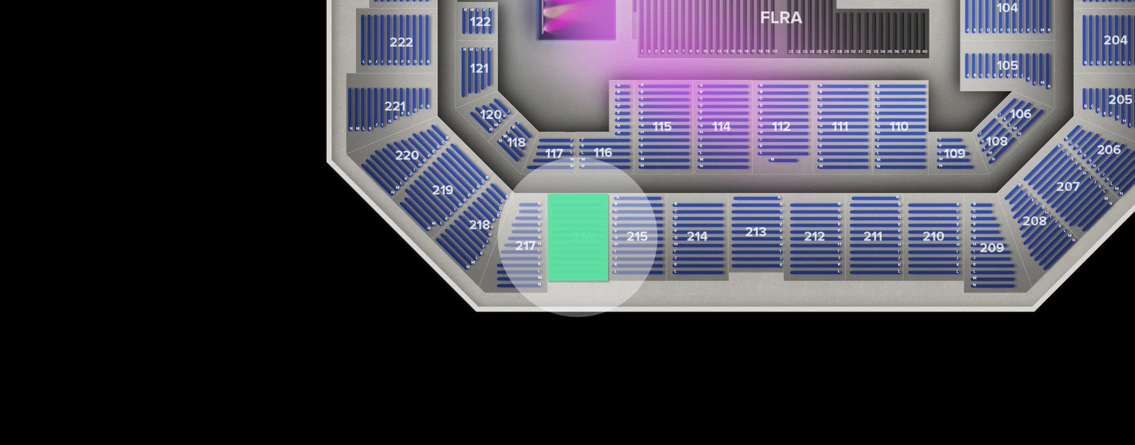 Seat view from Upper