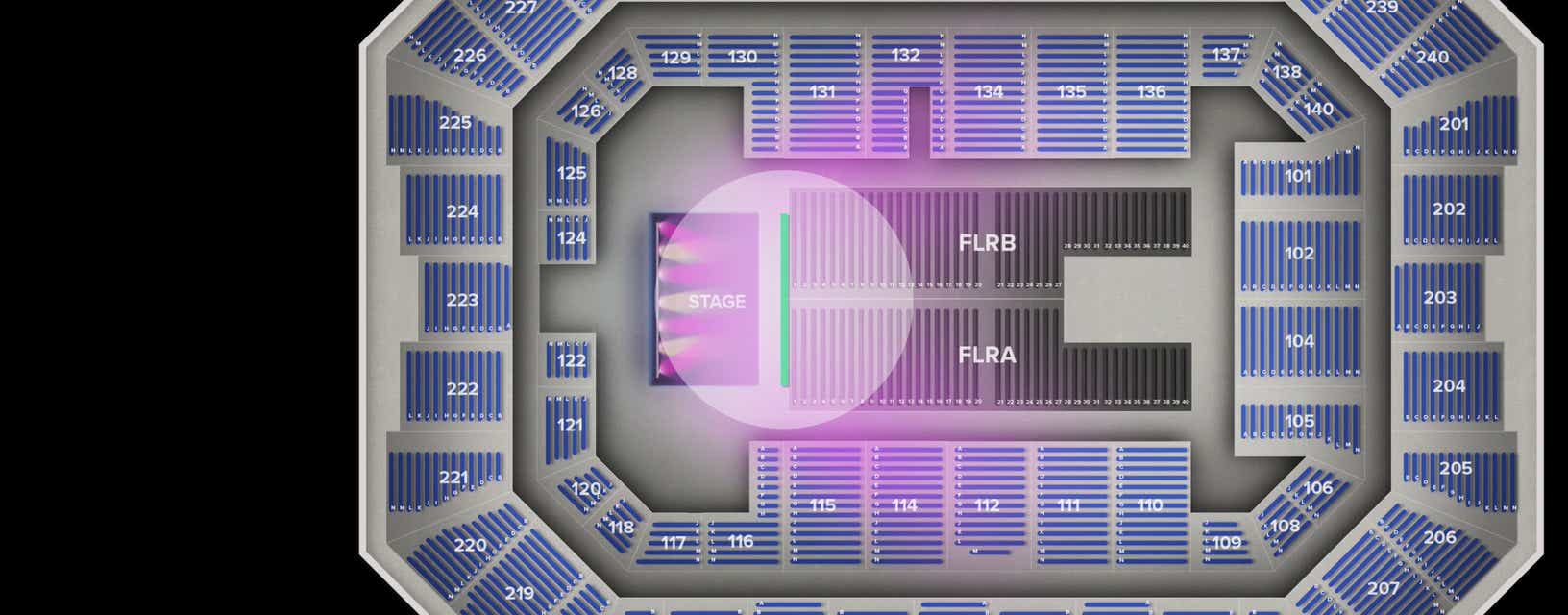 Seat view from PIT