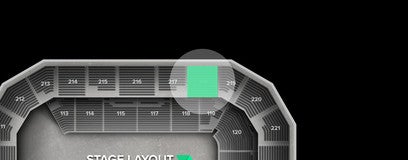 Seat view from Upper