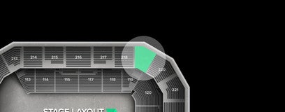 Seat view from Upper