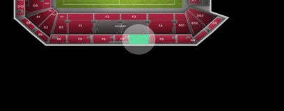 Seat view from Westtribune