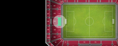 Seat view from Nordtribune