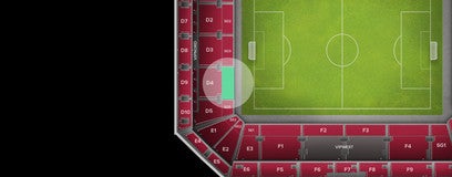 Seat view from Nordtribune