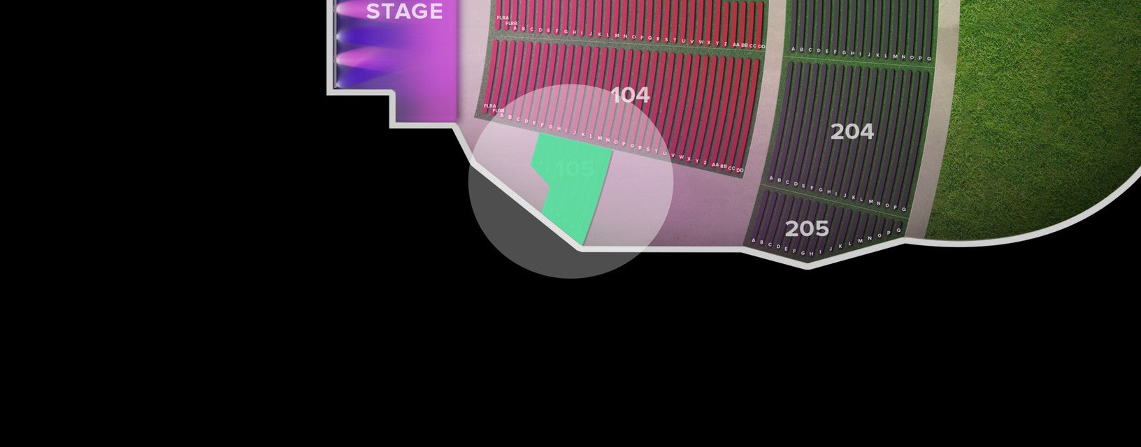 Seat view from Lower