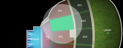 Seat view from Lower