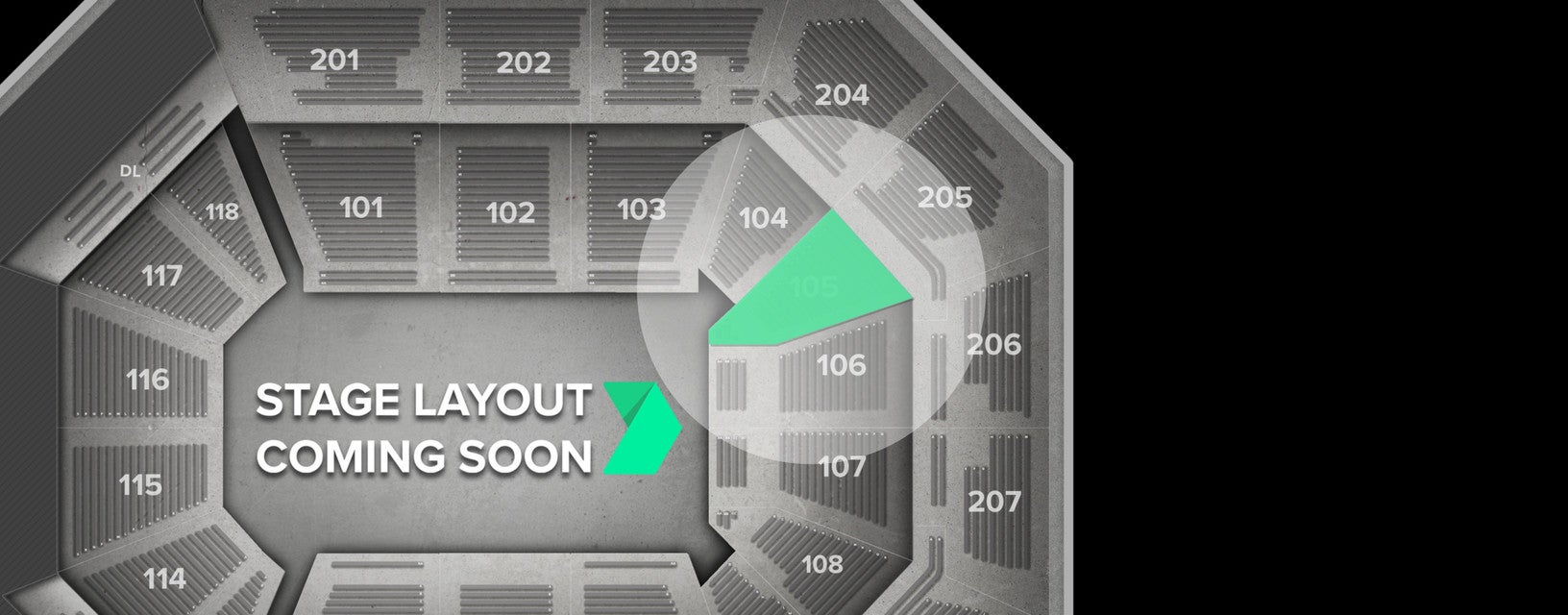 Seat view from Lower