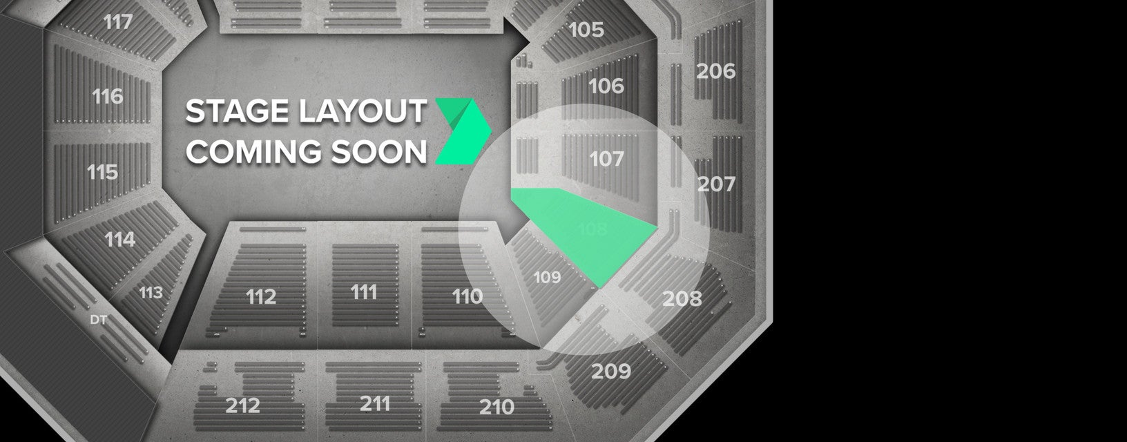 Seat view from Lower