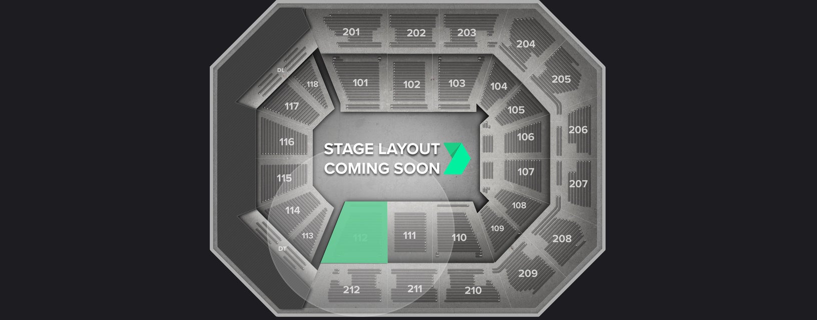 Seat view from Lower