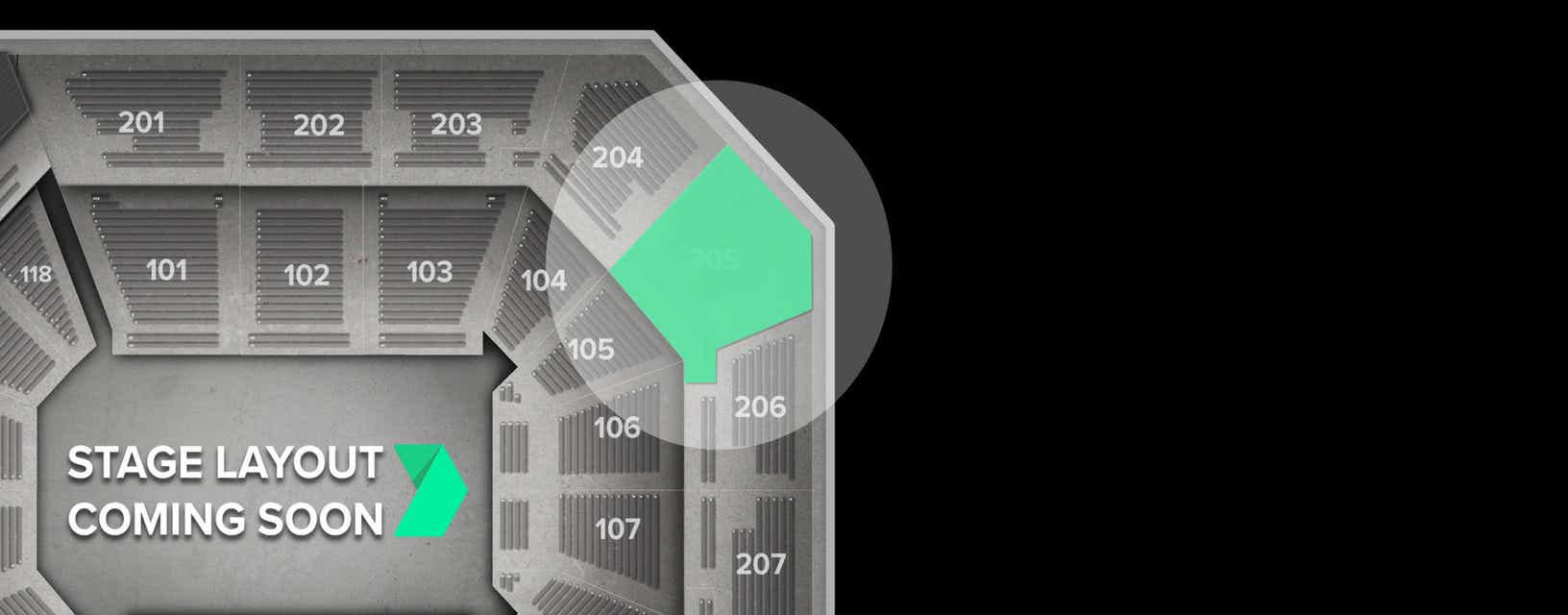 Seat view from Upper