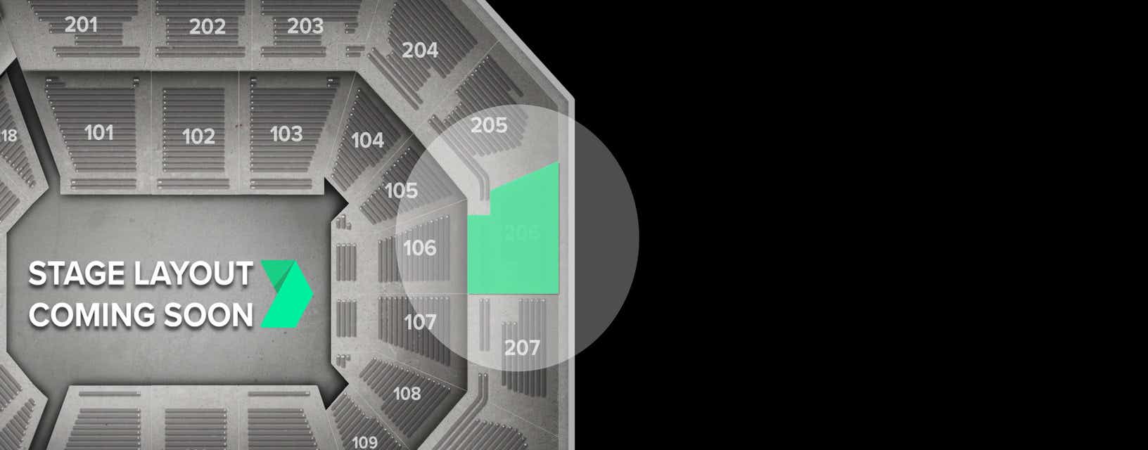Seat view from Upper