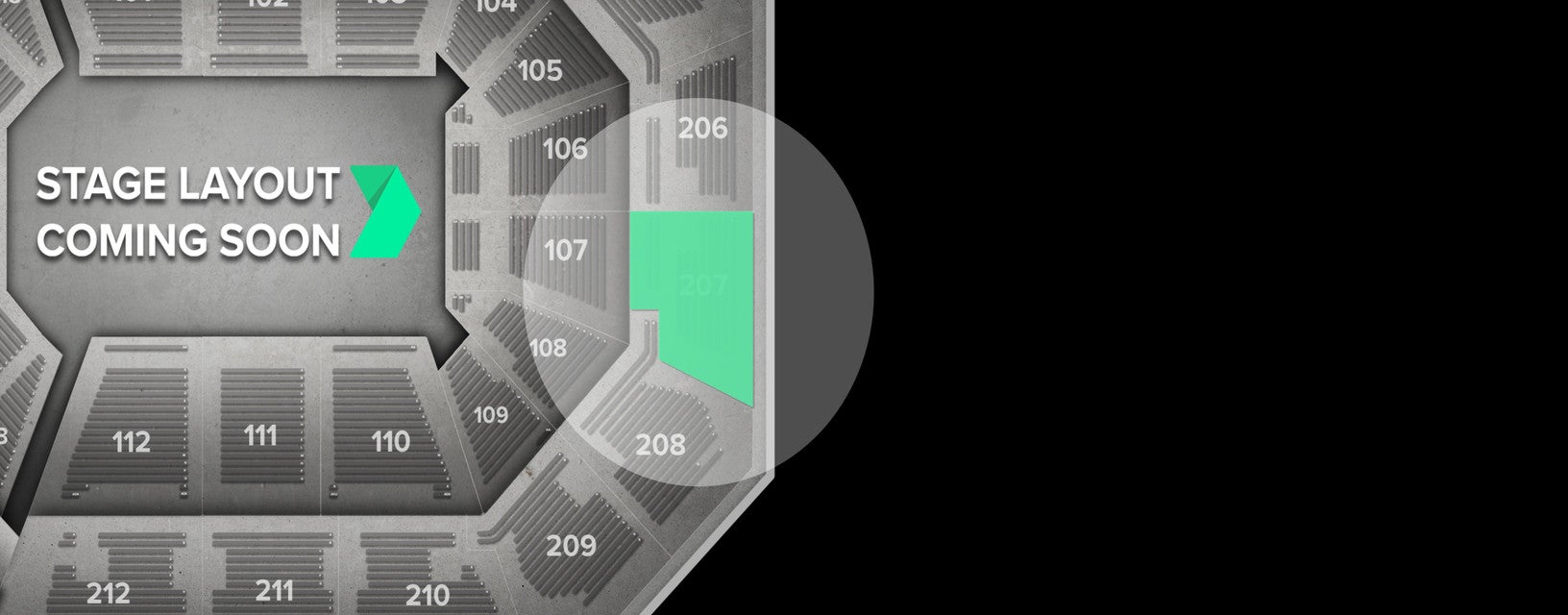 Seat view from Upper