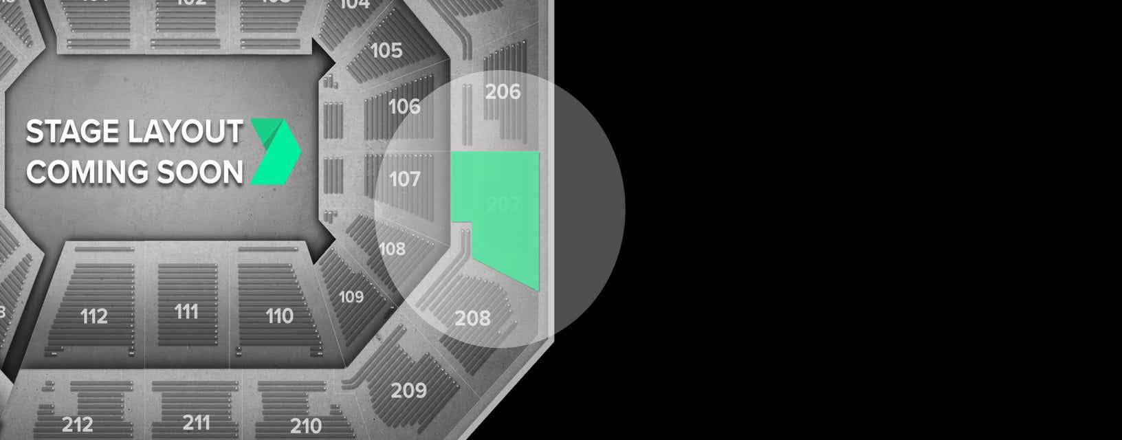 Seat view from Upper