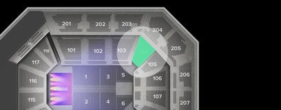 Seat view from Lower