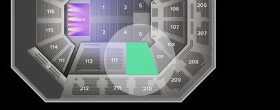 Seat view from Lower