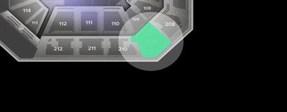 Seat view from Upper