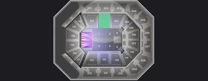 Seat view from Lower
