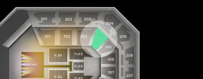 Seat view from Lower