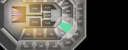 Seat view from Lower