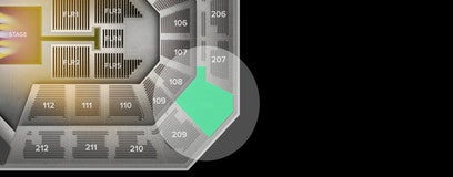 Seat view from Upper