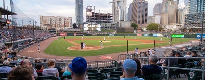 Seat view from Budweiser Home Plate Club