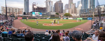 Seat view from Budweiser Home Plate Club